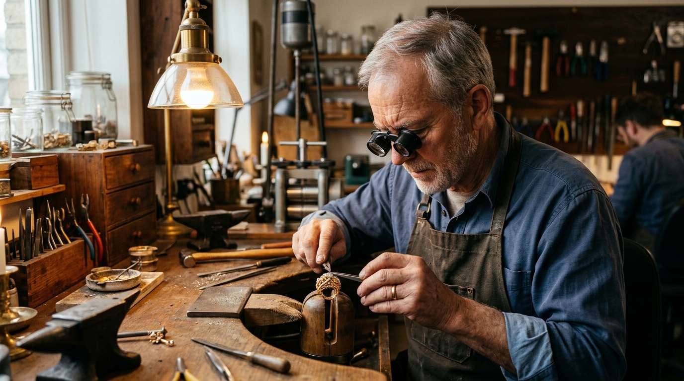 Modern anti-tarnish designer jewelry
